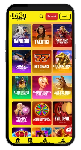 Uuno mobiili kasino